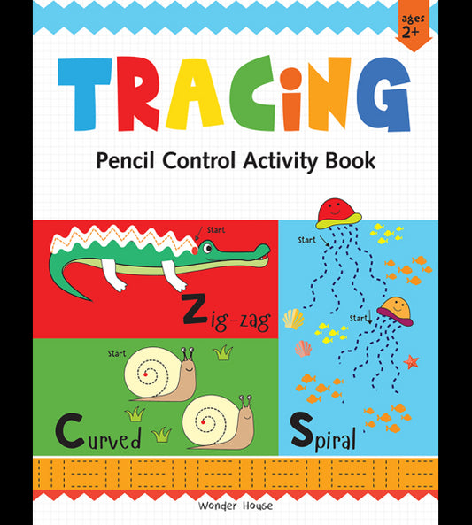 Preschool Activity Book: Tracing - Pencil Control Activity Book For Kids