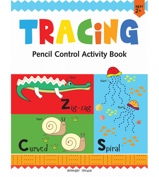 Preschool Activity Book: Tracing - Pencil Control Activity Book For Kids