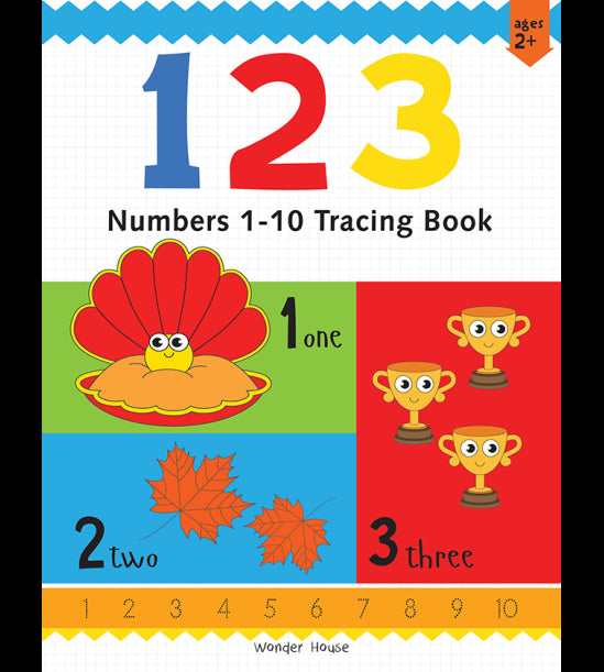 Preschool Activity Book: 123 - Numbers 1-10 Tracing Book For Kids