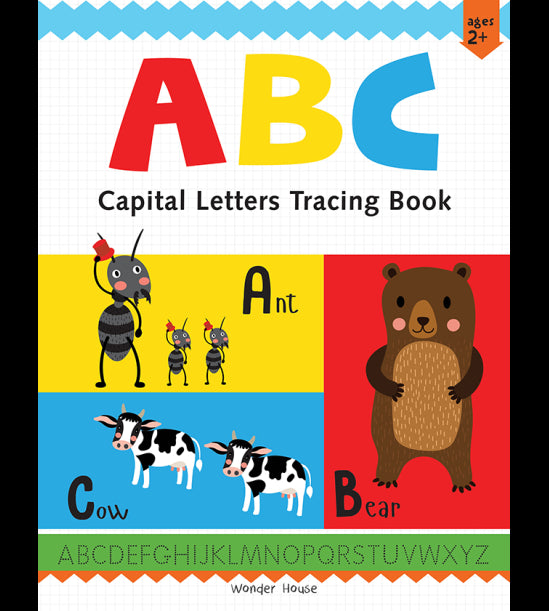 Preschool Activity Book: ABC - Capital Letters Tracing Book For Kids