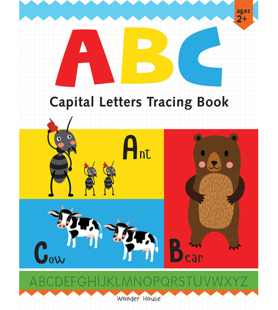 Preschool Activity Book: ABC - Capital Letters Tracing Book For Kids