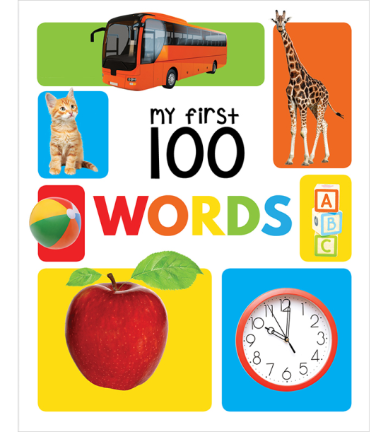 My First 100 Words Board Book : My 100 Library Series