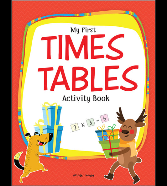 My First Times Tables Activity Book : Multiplication Tables From 1 - 20 with Fun and Easy Math Activ