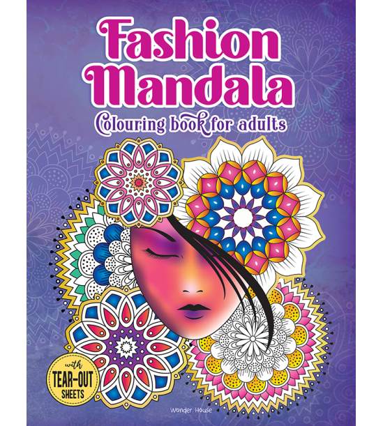 Fashion Mandala Coloring book for Adults
