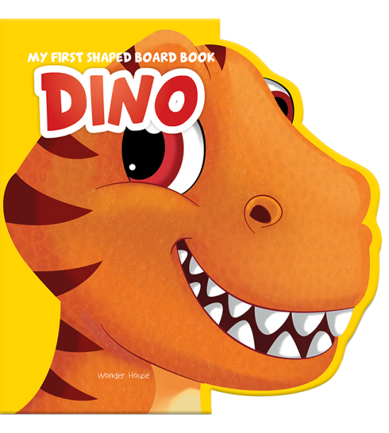 My First Shaped Board Book: Illustrated Dino - Animal Picture Book for Kids Age 2+ Board book