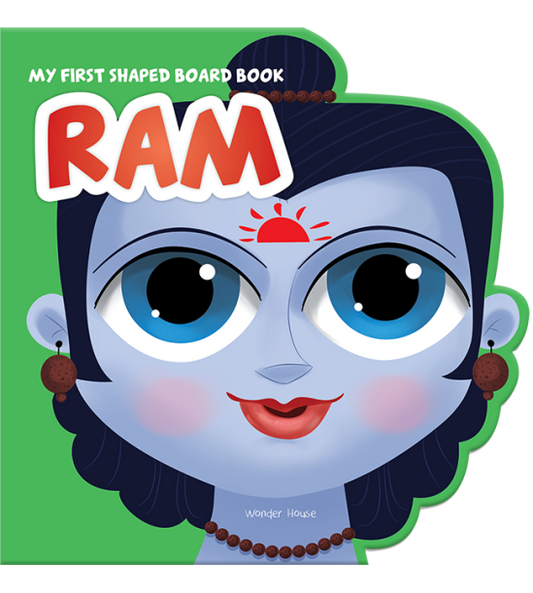 My First Shaped Board Book: Illustrated Ram Hindu Mythology Book for Kids Age 2+ (Indian Gods and Go