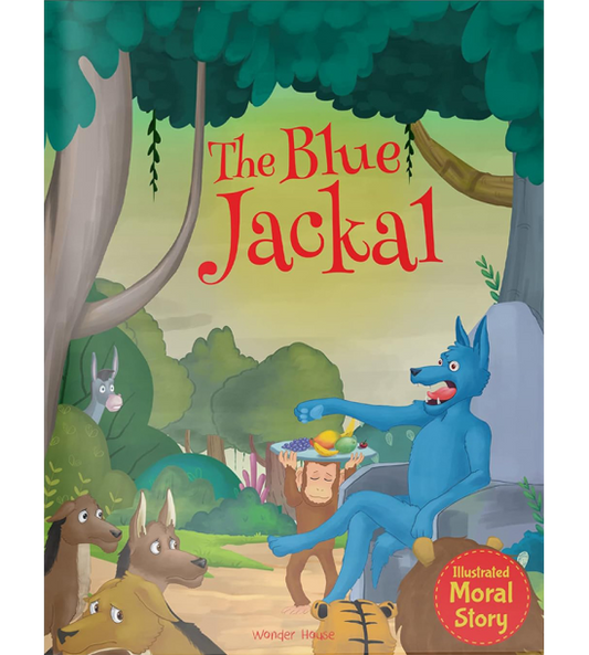 Illustrated Moral Story: The Blue Jackal