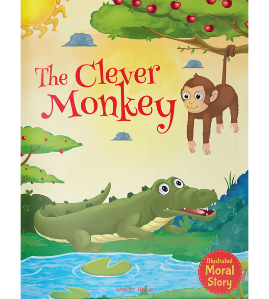 Illustrated Moral Story: The Clever Monkey