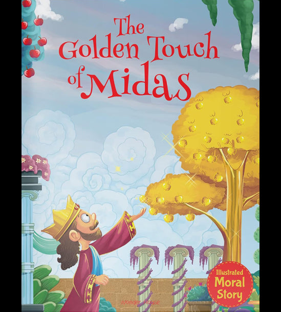Illustrated Moral Story: The Golden Touch of Midas