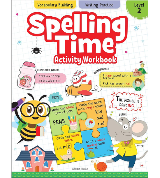 Spelling Time Activity Workbook Book 2
