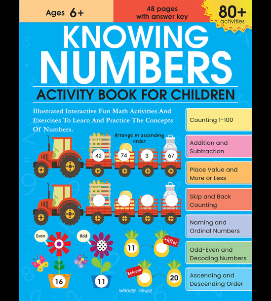 Knowing Numbers Activity Book For Children