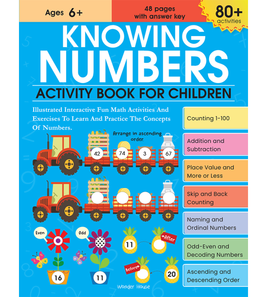 Knowing Numbers Activity Book For Children