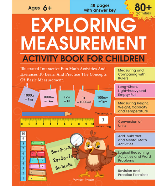 Exploring Measurement Activity Book For Children