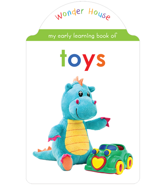 My early learning book of Toys: Attractive Shape Board Books For Kids