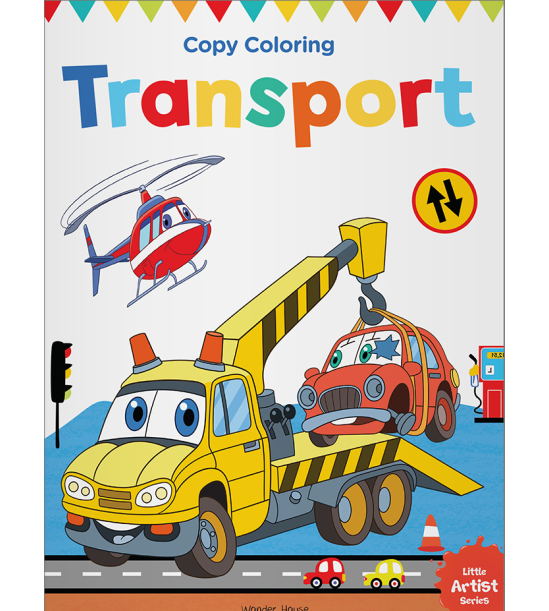 Little Artist Series Transport: Copy Colour Books