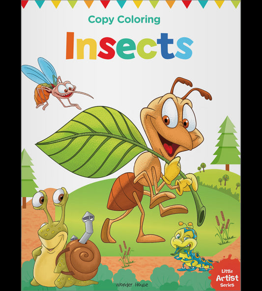 Little Artist Series Insects: Copy Colour Books
