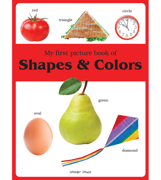 My first picture book of Shapes and Colours: Picture Books for Children