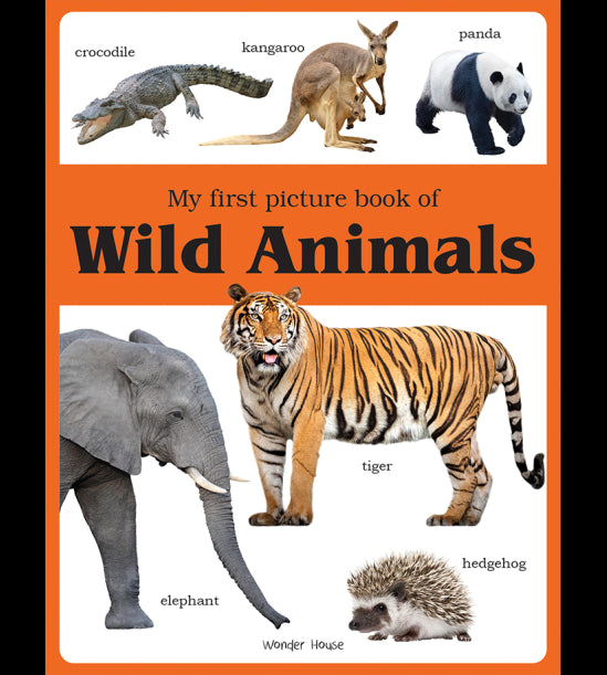 My first picture book of Wild Animals: Picture Books for Children