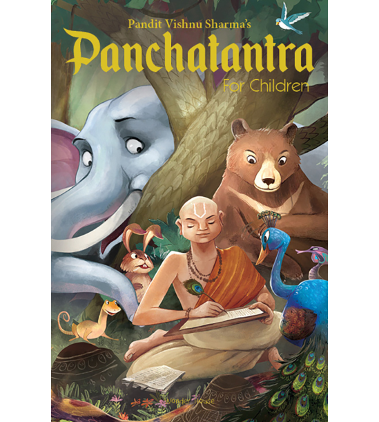 Pandit Vishnu Sharmas Panchatantra For Children: Illustrated stories (Black and White, Paperback)