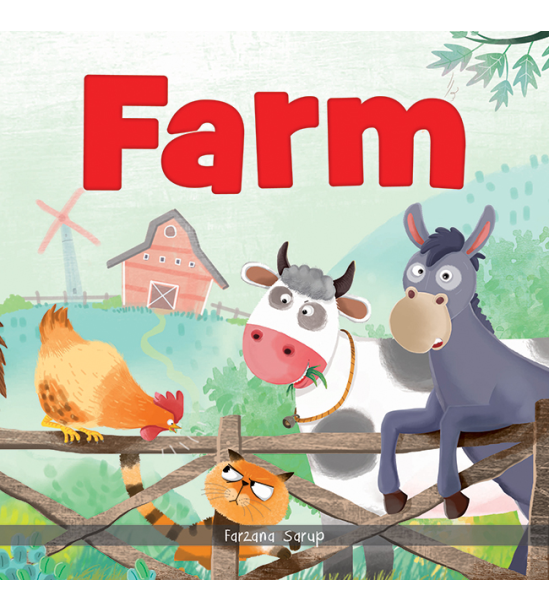 Farm - Illustrated Book On Farm Animals
