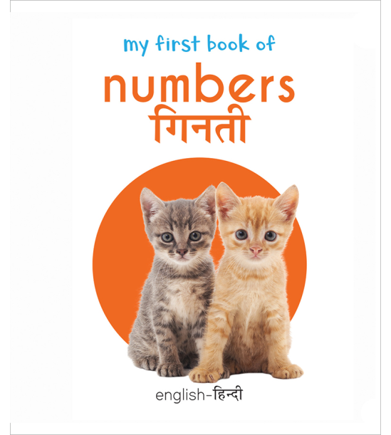 My First Book of Numbers - Ginti (English - Hindi): Bilingual Board Books For Children