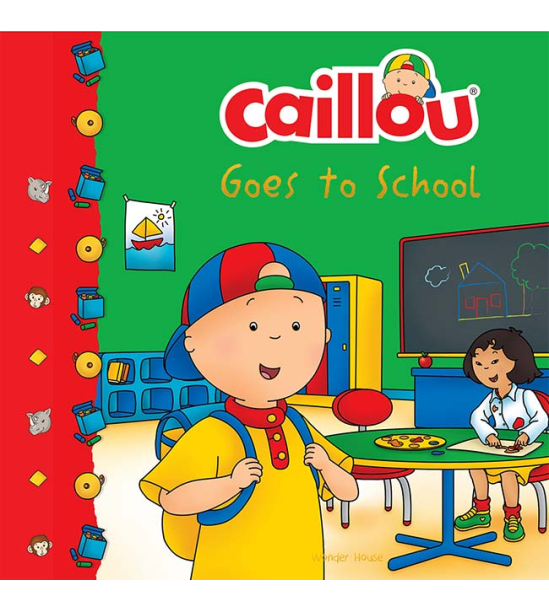 Caillou-Goes to School