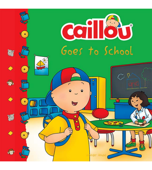 Caillou-Goes to School