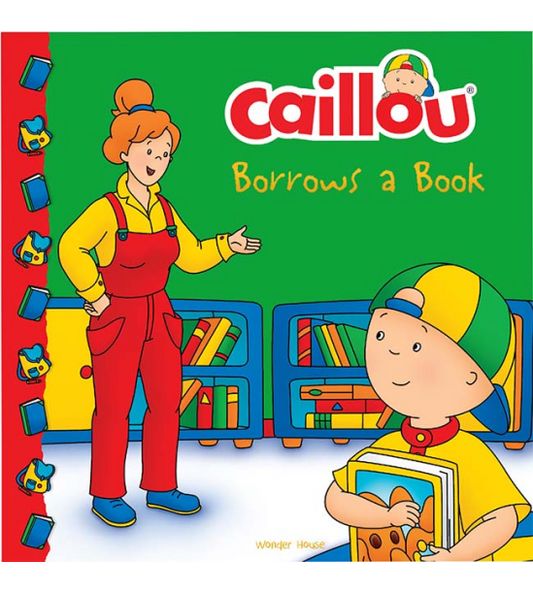 Caillou-Borrows a Book