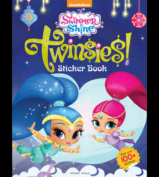 Twinsies - Sticker Book For Kids (Shimmer And Shine)