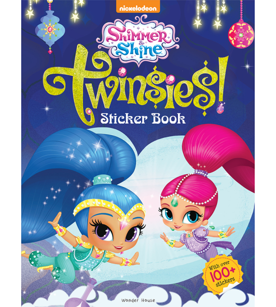 Twinsies - Sticker Book For Kids (Shimmer And Shine)