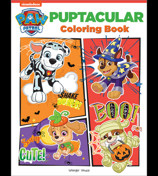 Puptacular: Paw Patrol Coloring Book For Kids