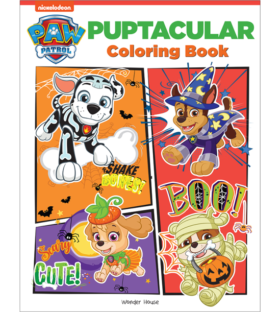 Puptacular: Paw Patrol Coloring Book For Kids