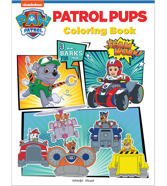 Patrol Pups: Paw Patrol Coloring Book For Kids