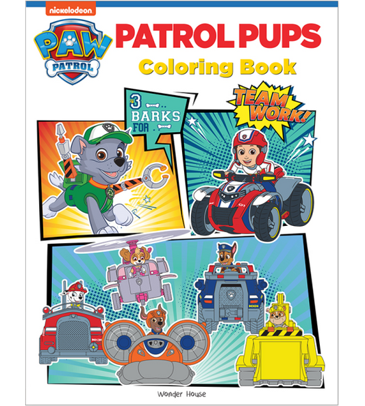 Patrol Pups: Paw Patrol Coloring Book For Kids