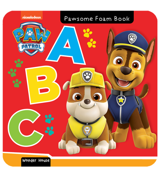 Pawsome Foam Books - ABC : Paw Patrol