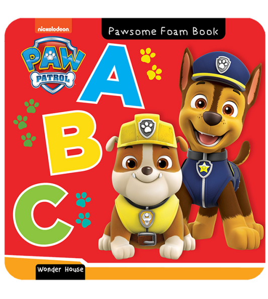 Pawsome Foam Books - ABC : Paw Patrol