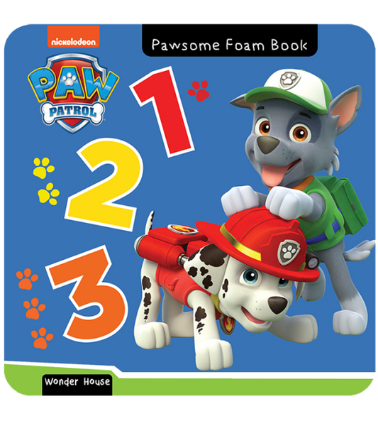 Pawsome Foam Books - 123 : Paw Patrol