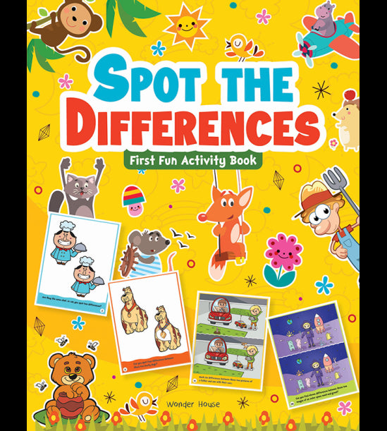 Spot The Difference : First Fun Activity Books For Kids