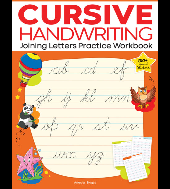 Cursive Handwriting - Joining Letters: Practice Workbook For Children