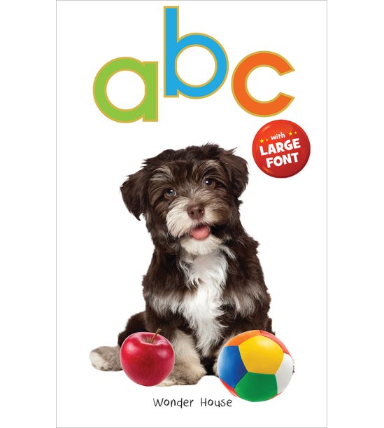 ABC - Early Learning Board Book With Large Font : Big Board Books Series