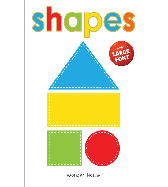 Shapes - Early Learning Board Book With Large Font : Big Board Books Series