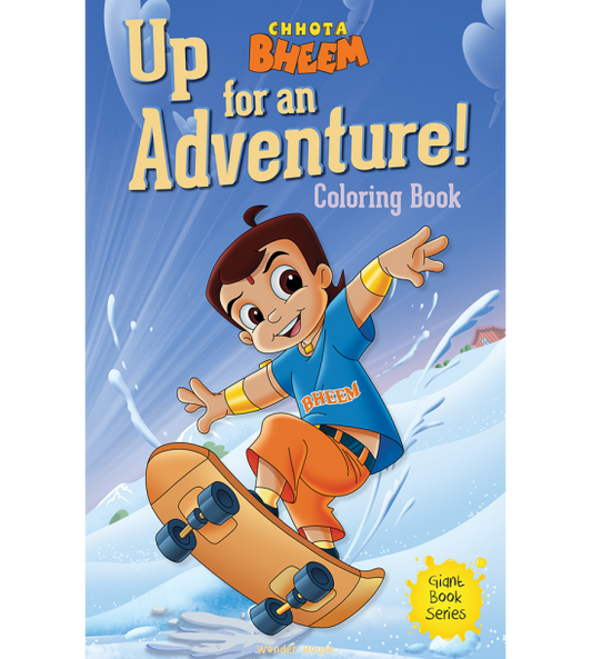 Chhota Bheem UP For An Adventure: Jumbo Size Coloring Book For Children (Giant Book Series)