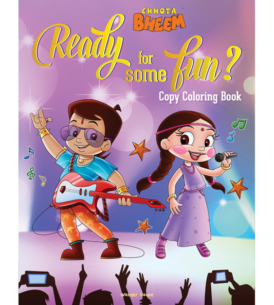 Chhota Bheem - Ready For Some Fun: Copy Coloring Book For Kids