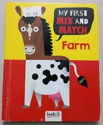 Board Book: Kids Books - My First Mix and Match